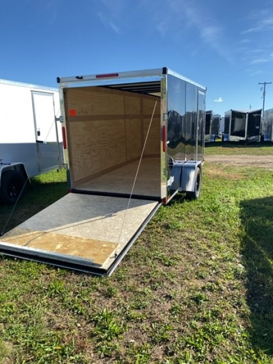 New 2026 Stealth Trailers 6X12 BLACK 6' Cargo / Enclosed Trailer