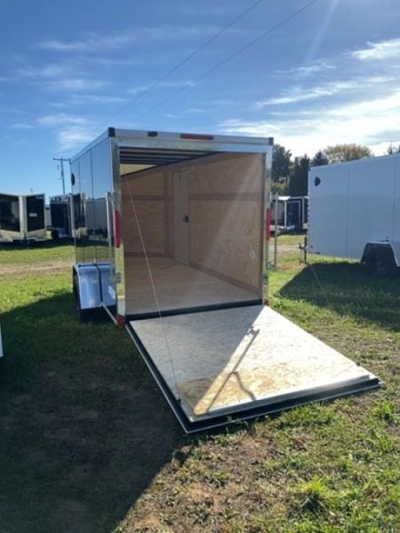 New 2026 Stealth Trailers 6X12 BLACK 6' Cargo / Enclosed Trailer