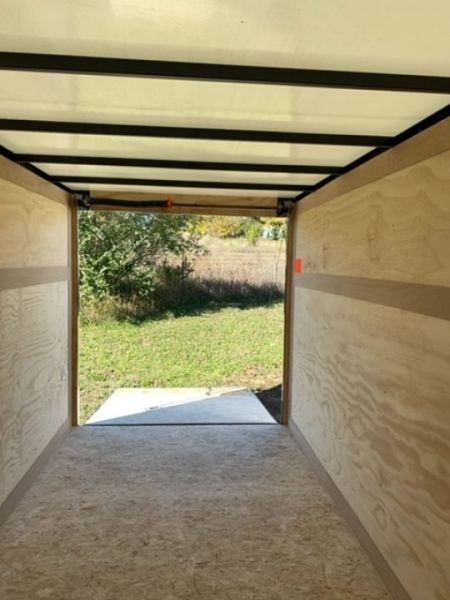 New 2026 Stealth Trailers 6X12 BLACK 6' Cargo / Enclosed Trailer