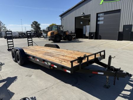 Used 2012 H&H Trailers 22ft Flatbed Trailer