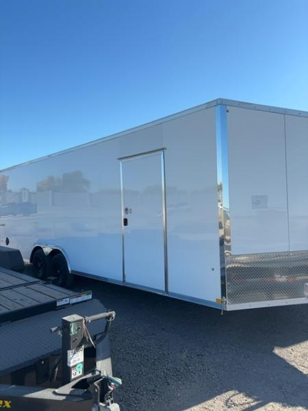 New 2027 Formula Trailers 8.5X24 CONQUEST ENCLOSED SE FLAT TOP VNOSE 10K WITH RAMP