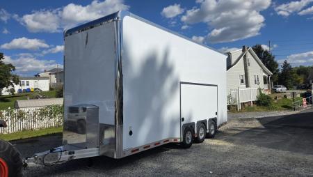 New 2026 Featherlite Trailers 4414 8.5X24 TRIPLE Stacker