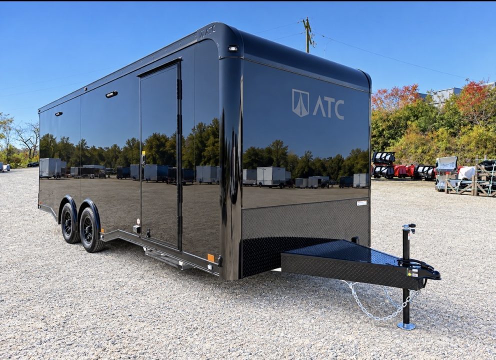 New 2027 ATC 8.5 x 24 ROM450 LifeTrac Enclosed Car Hauler w/ Plus Package