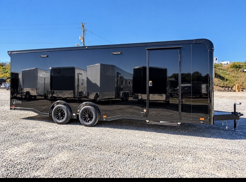 New 2027 ATC 8.5 x 24 ROM450 LifeTrac Enclosed Car Hauler w/ Plus Package