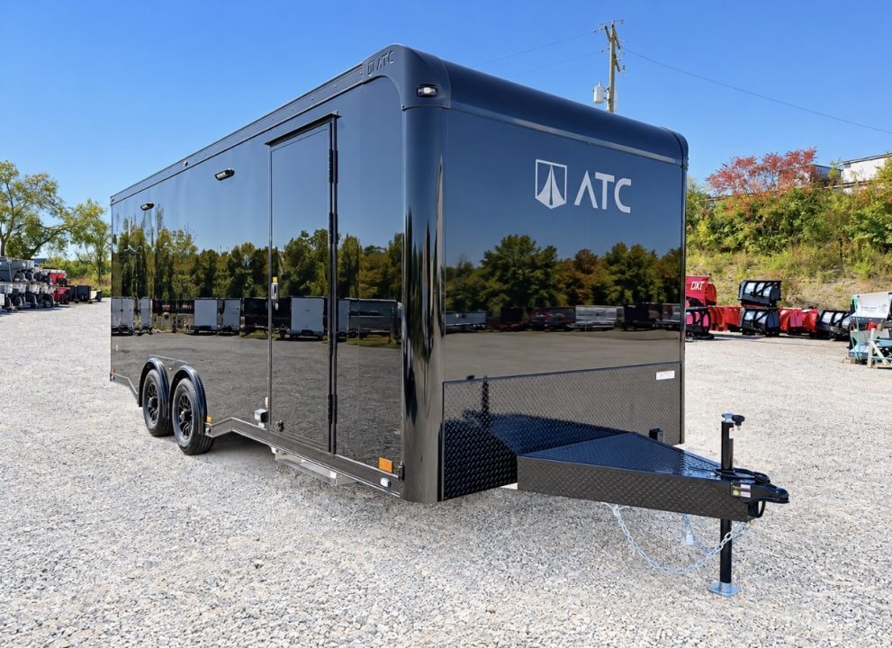 New 2027 ATC 8.5 x 24 ROM450 LifeTrac Enclosed Car Hauler w/ Plus Package