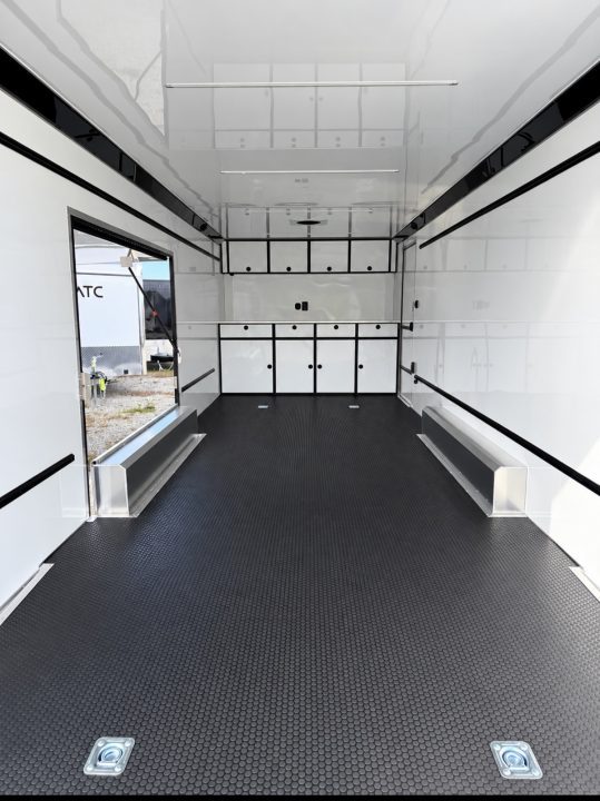 New 2027 ATC 8.5 x 24 ROM450 LifeTrac Enclosed Car Hauler w/ Plus Package