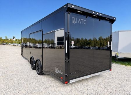 New 2027 ATC 8.5 x 24 ROM450 LifeTrac Enclosed Car Hauler w/ Plus Package