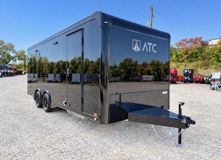 New 2027 ATC 8.5 x 24 ROM450 LifeTrac Enclosed Car Hauler w/ Plus Package