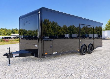 New 2027 ATC 8.5 x 24 ROM450 LifeTrac Enclosed Car Hauler w/ Plus Package