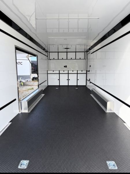 New 2027 ATC 8.5 x 24 ROM450 LifeTrac Enclosed Car Hauler w/ Plus Package