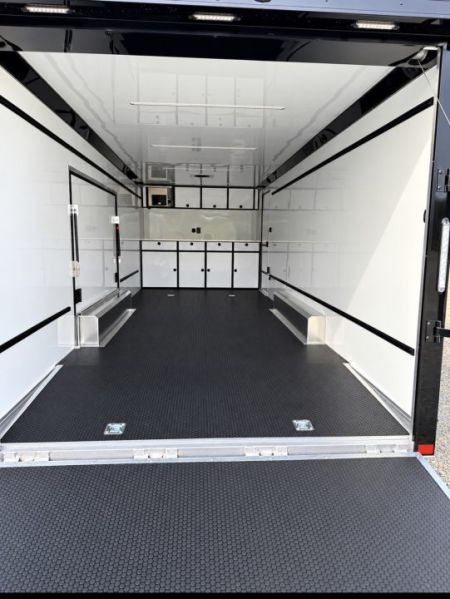 New 2027 ATC 8.5 x 24 ROM450 LifeTrac Enclosed Car Hauler w/ Plus Package