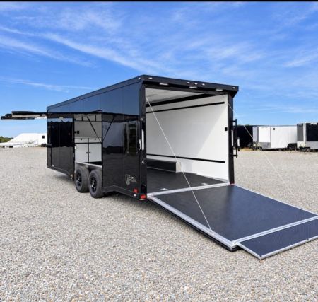 New 2027 ATC 8.5 x 24 ROM450 LifeTrac Enclosed Car Hauler w/ Plus Package