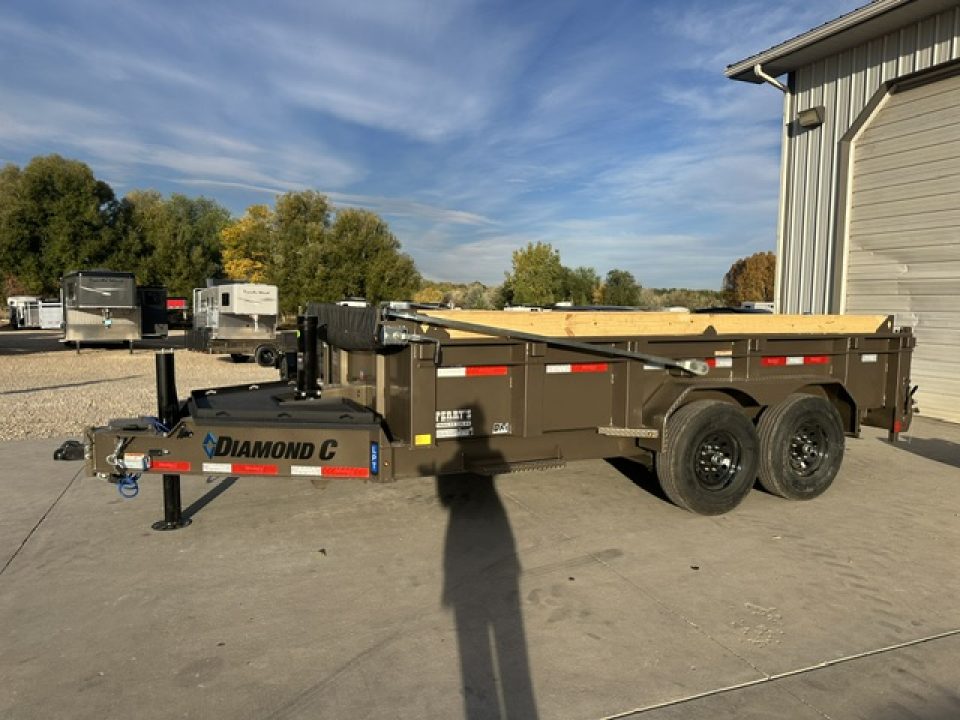 New 2027 Diamond C 14' Dump Box