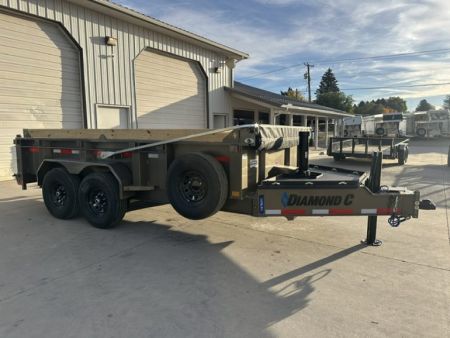 New 2027 Diamond C 14' Dump Box