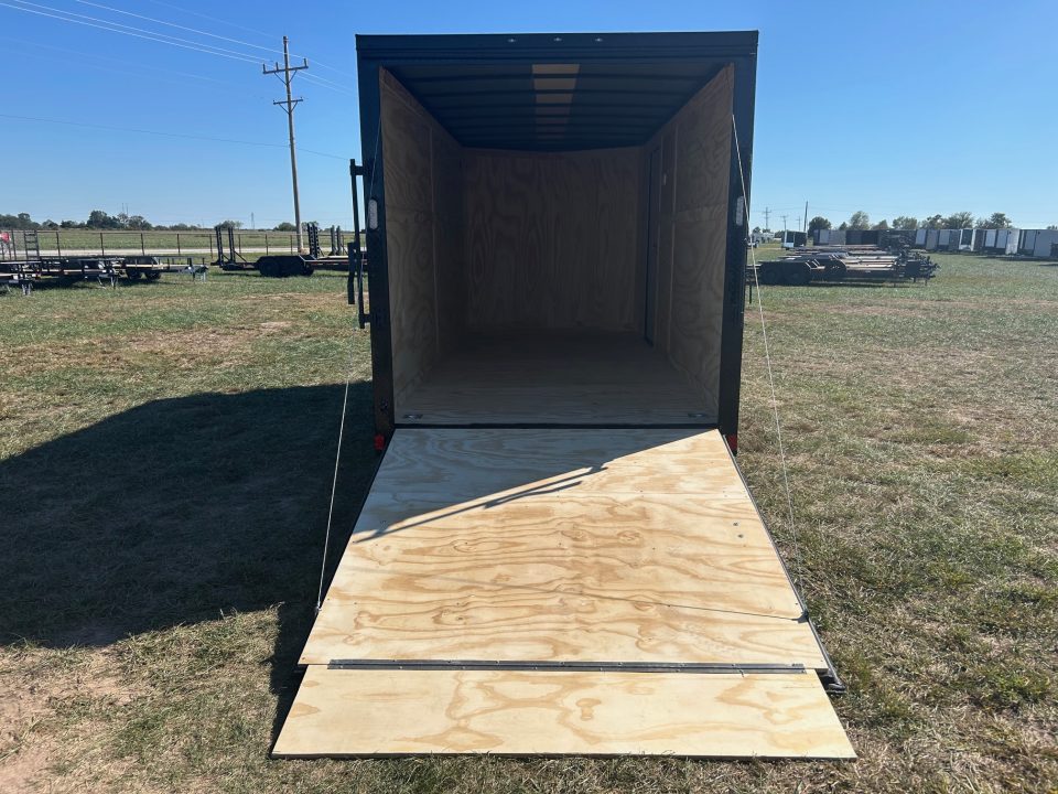 New 2027 Rock Solid 7x16 Tandem 7K Cargo w/ Ramp Door, 7' Interior Height, & .080 Exterior