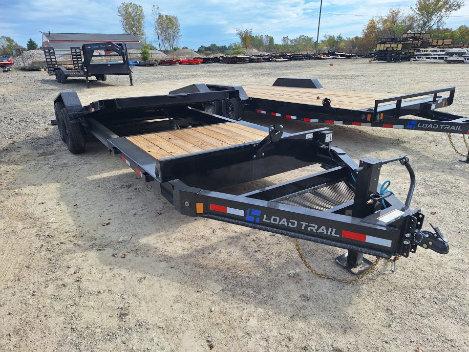 New 2027 Load Trail 83x22' Gravity Tilt Trailer W/ Winch Plate and Roller