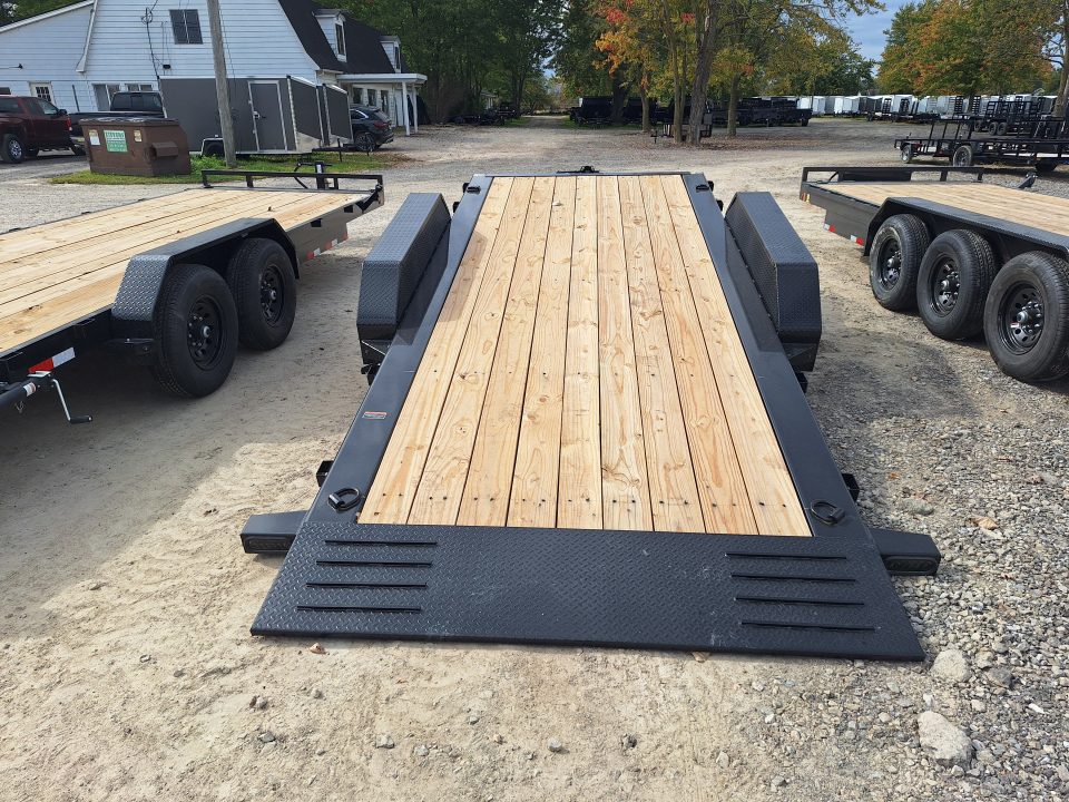 New 2027 Load Trail 83x22' Gravity Tilt Trailer W/ Winch Plate and Roller