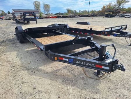 New 2027 Load Trail 83x22' Gravity Tilt Trailer W/ Winch Plate and Roller