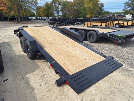 New 2027 Load Trail 83x22' Gravity Tilt Trailer W/ Winch Plate and Roller