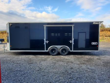 New 2027 ALCOM XLT-Pro Car Enclosed Trailer / 9990 GVWR / 8.5'x24' / Side Escape Door