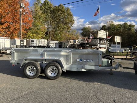 New 2027 BWISE DT612LP-LE-10 Dump Trailer Galvanized