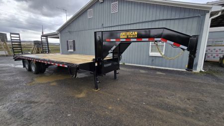 New Quality Trailers Pro-H Flatbed Trailer 25,000 GVWR / 25' / Pop-Up Dove Tail