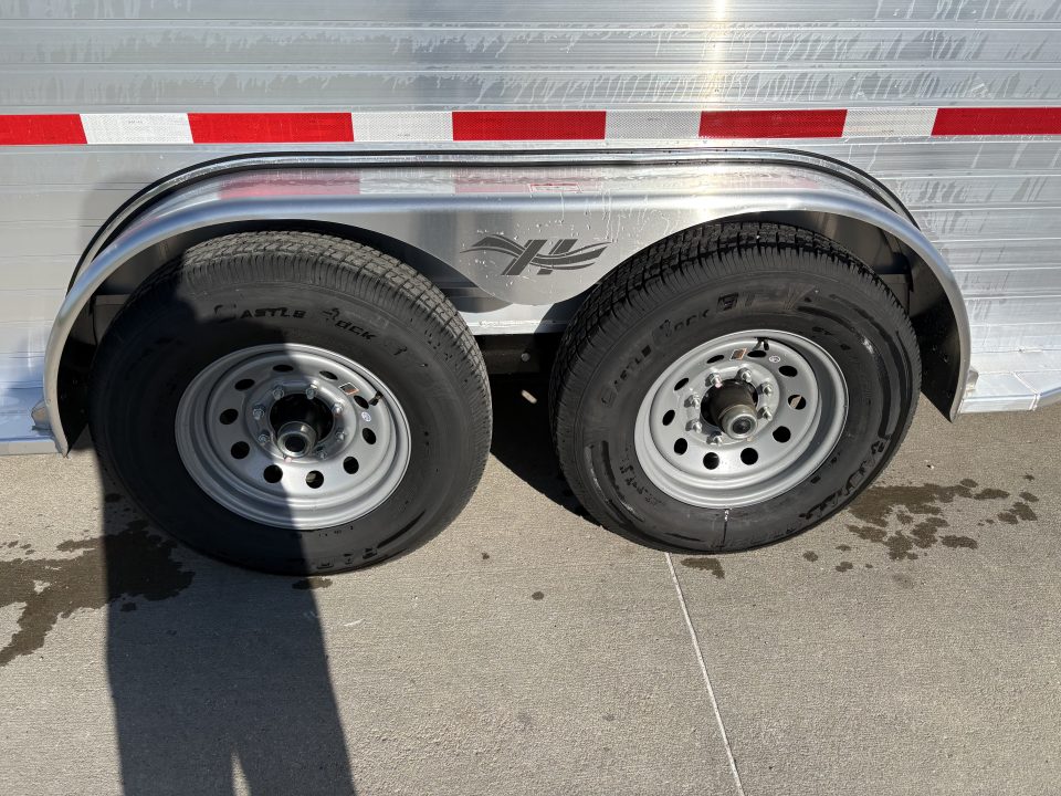 New 2027 Hillsboro 7x16 Livestock Trailer 7k axles