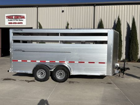 New 2027 Hillsboro 7x16 Livestock Trailer 7k axles