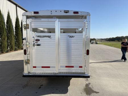 New 2027 Hillsboro 7x16 Livestock Trailer 7k axles