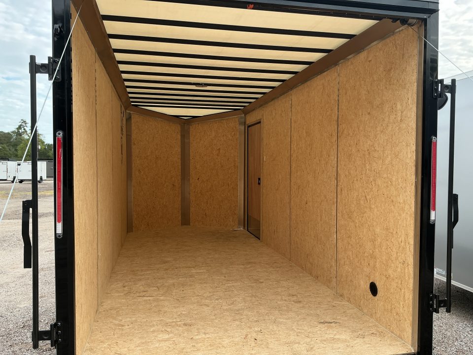 New 7 x 16 Journey SE Flat Top Sloped V-Nose 7K STANDARD INTERIOR HEIGHT IS 7'0"