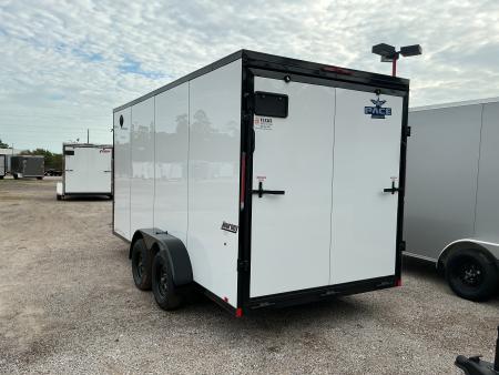 New 7 x 16 Journey SE Flat Top Sloped V-Nose 7K STANDARD INTERIOR HEIGHT IS 7'0"
