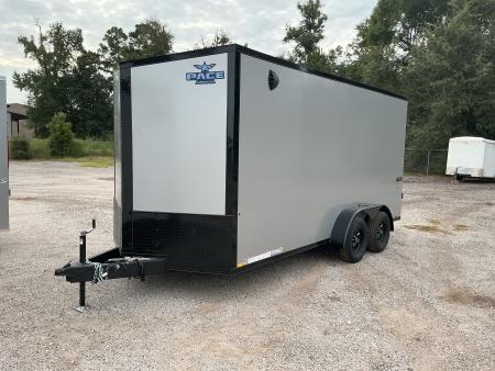 New 7 x 16 Journey SE Flat Top Sloped V-Nose 7K STANDARD INTERIOR HEIGHT IS 7'0 