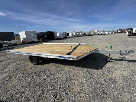 New 2027 Mission 101 x 12' MFS Snowmobile Trailer