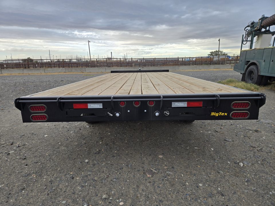 New 2027 Big Tex Trailers 8.5X20 OVER AXLE (DECKOVER) EQUIPMENT TRAILER 14K WITH SLIDE IN RAMPS