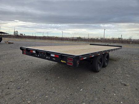 New 2027 Big Tex Trailers 8.5X20 OVER AXLE (DECKOVER) EQUIPMENT TRAILER 14K WITH SLIDE IN RAMPS