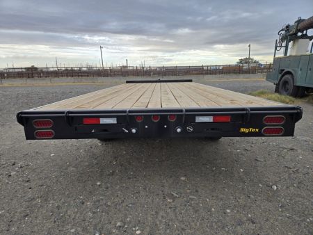 New 2027 Big Tex Trailers 8.5X20 OVER AXLE (DECKOVER) EQUIPMENT TRAILER 14K WITH SLIDE IN RAMPS