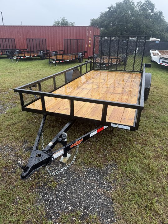 New 2027 Down 2 Earth DTE8216UT3.5B Utility Trailer; 82X16; 48’ Ramp Gate