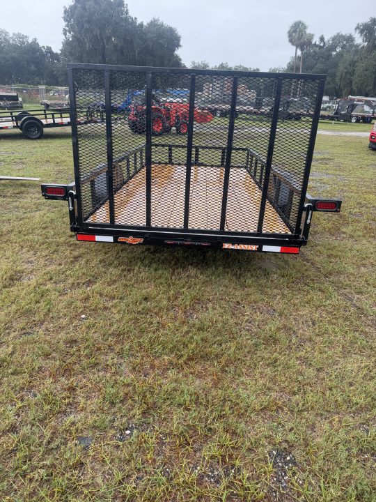 New 2027 Down 2 Earth DTE8216UT3.5B Utility Trailer; 82X16; 48’ Ramp Gate