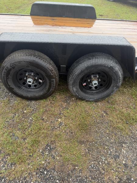 New 2027 Down 2 Earth DTE8218ER52B Equipment Trailer; 82X18; Stand Up Ramps