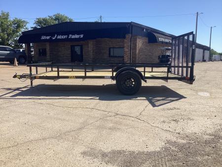 New Big Tex 35SA-14 77x14 Single Axle Utility Trailer (3K)