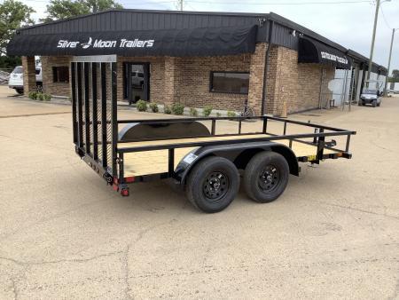 New Big Tex 60PI-12 77x12 Pipe Top Utility Trailer (6K)