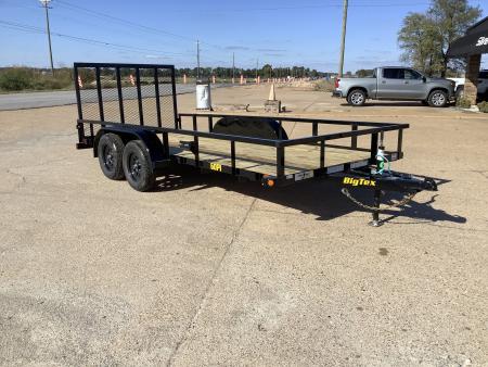 New Big Tex 60PI-16 77x16 Pipe Top Utility Trailer (6K)