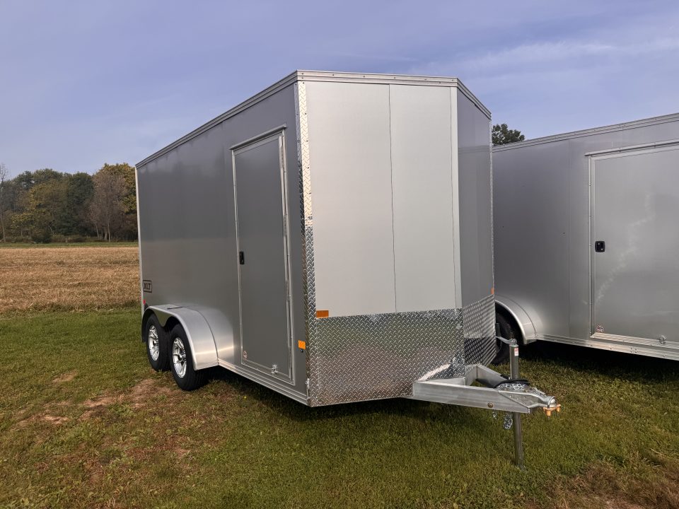 New 2027 E-Z Hauler EZEC7X14 XLT-P Cargo / Enclosed Trailer 71 SERIES, 7 FOOT 1 INCH INTERIOR HEIGHT, .080 POLY SIDES, FREE ALUMINUM WHEEL UPGRADE, TORSION AXLES