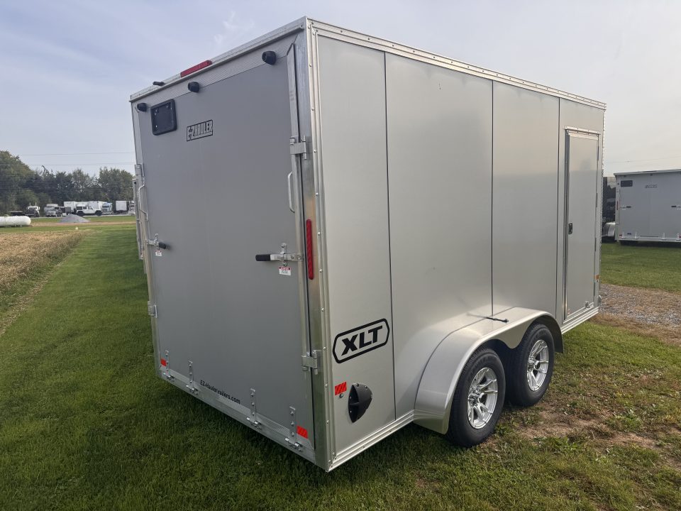 New 2027 E-Z Hauler EZEC7X14 XLT-P Cargo / Enclosed Trailer 71 SERIES, 7 FOOT 1 INCH INTERIOR HEIGHT, .080 POLY SIDES, FREE ALUMINUM WHEEL UPGRADE, TORSION AXLES