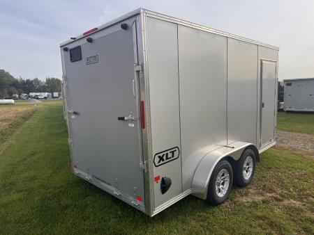New 2027 E-Z Hauler EZEC7X14 XLT-P Cargo / Enclosed Trailer 71 SERIES, 7 FOOT 1 INCH INTERIOR HEIGHT, .080 POLY SIDES, FREE ALUMINUM WHEEL UPGRADE, TORSION AXLES