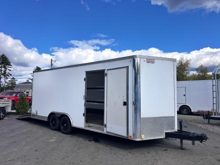 Used USED* 2019 United 8.5X20 +2ft V nose / 7' interior / E-track / Ext. Tongue - 9990GVW