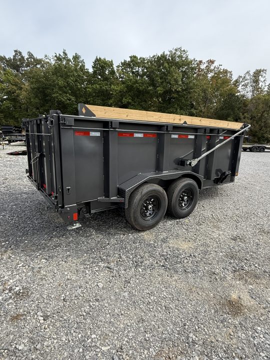 New 2027 Diamond C LPT 207 14’ Dump Trailer, PACESETTER EDITION, HYD JACK, 44” SIDES, 5 STAGE TELESCOPIC DUMP