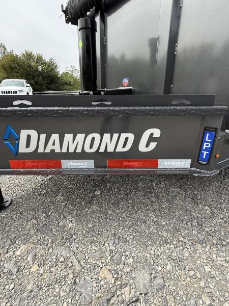 New 2027 Diamond C LPT 207 14’ Dump Trailer, PACESETTER EDITION, HYD JACK, 44” SIDES, 5 STAGE TELESCOPIC DUMP