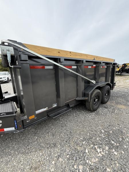 New 2027 Diamond C LPT 207 14’ Dump Trailer, PACESETTER EDITION, HYD JACK, 44” SIDES, 5 STAGE TELESCOPIC DUMP