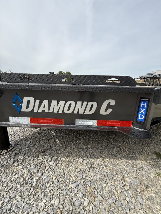 New 2027 Diamond C HXD 208 22’ Tilt Trailer, HYD JACK, 102” WIDE, DRIVE OVER FENDERS, ABS BRAKES, WINCH PLATE/BED ROLLER
